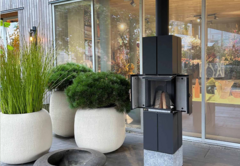 Barbecue en haard in één