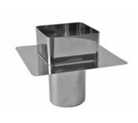 Verlopen Vierkant-Rond Schouwpot