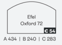 Kachelruit - Efel - Oxford 72
