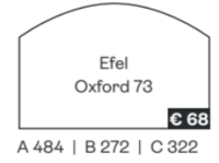 Kachelruit - Efel - Oxford 73
