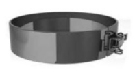 Klemband D=150mm snelsluiting