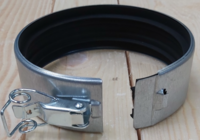 Klemband D=100mm snelsluiting
