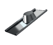 ISODUCT dubbelwandig Dakdoorvoer loodslab 15-40&deg; 200mm