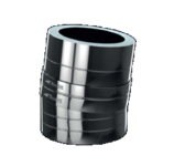 ISODUCT dubbelwandig Bocht 45&deg; 250mm