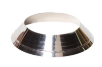 Rozet RVS verstelbaar - 125mm
