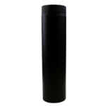 Pijp 500mm RVS Zwart 150mm