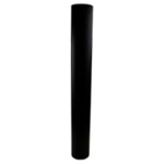 PasPijp 80/900mm RVS Zwart 150mm