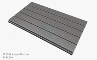Lamel 322144 voor Barbas houtkachel 415x240