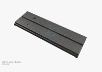 Lamel 322134 voor Barbas houtkachel 315x100+gat