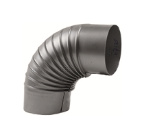 Bocht 90gr Gegalvaniseerd 180mm