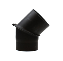 Bocht 45gr Verstelbaar Dikwandig 130mm