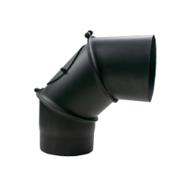 Bocht 90gr Verstelbaar Dikwandig 130mm