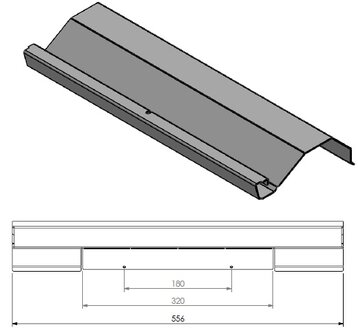 Remplaat 342429 ZWART Barbas