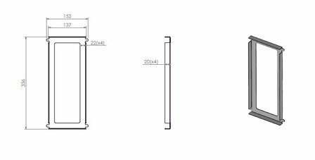 Kader 354612 remplaat B Compact 45 Barbas