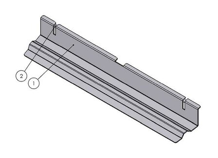 Rookgasklep 327037 RVS Barbas