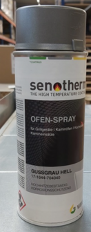 Hitte bestendige spuitlak. 301641 Barbas kleur grijs/shadow