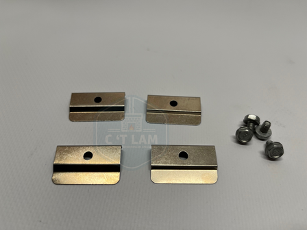 Glasklemmen set voor Vermont Castings houtkachel
