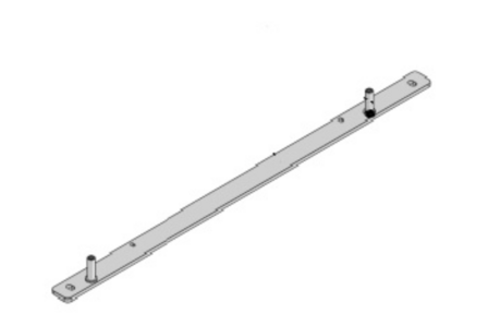 Sluitstrip 339014 compleet zwart Barbas Eco 55
