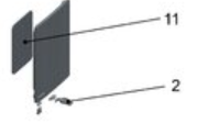 Vuldeur - Sluiting - Voor Saey Peak/Duo 581.1005-04112 Saey
