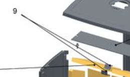 Houderset Voor Omleidingsstenen - Voor Saey Peak 581.1005-04118 Saey