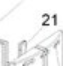 Scharnier - Zijkant Rechts - Voor Saey Scope - Antraciet* 056.8770001295.LED1005-0215 Saey
