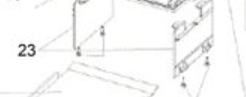 Steunpoot - Voor Saey Scope XL- Antraciet* 056.8770001021.1005-02517 Saey