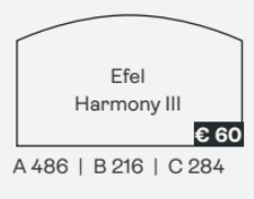 Kachelruit - Efel - Harmony III