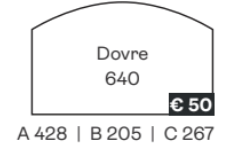 Kachelruit - Dovre - 640 CB