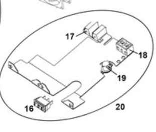 Kit Complete Bekabeling - Voor Saey C-60II/70II/80II