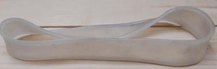 Siliconen manchet D=200mm