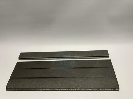 Lamel 320839 voor Barbas houtkachel 500x206