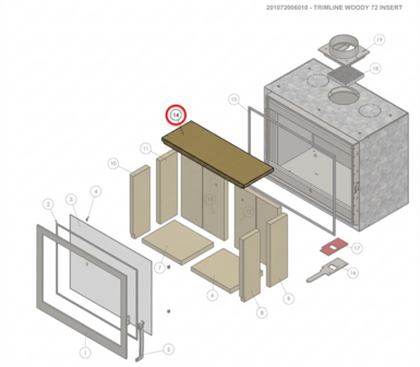 Keerplaat Vermiculiet Woody 60 201061006918