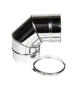 Bocht 90&deg; - 125mm