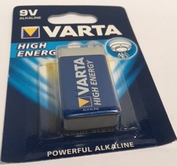 Batterij 9v blok