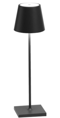 Poldina Pro Table Lamp Dark Grey Zafferano