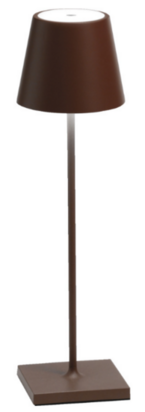 Poldina Pro Table Lamp Rust Zafferano