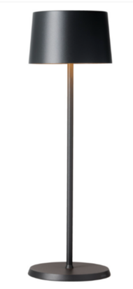 Olivia Pro Table Lamp Matt Dark Grey Zafferano