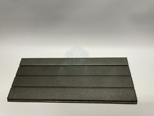 Lamel 320839 voor Barbas houtkachel 500x206