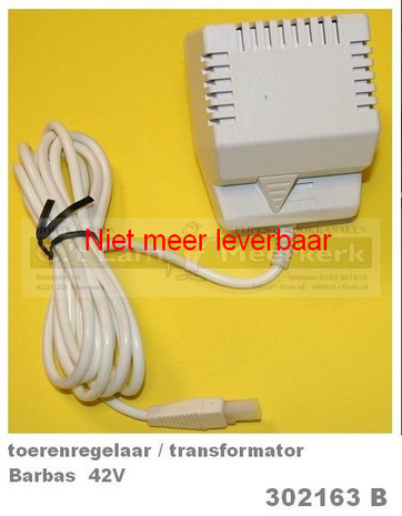 Transformator CL302163 voor Barbas kachels (voeding) 