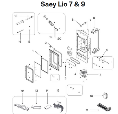 _Saey onderdelen Lio Pallet