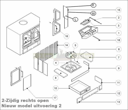 2-zijdig-rechts-tek