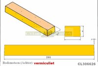 Bodemsteen CL306626 295x57x40  Barbas houtkachel