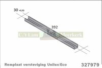 Remplaatversteviging 327979 (392mm) Barbas houtkachel