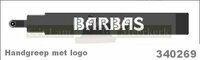Handgreep 340269 Barbas houtkachel Zwart