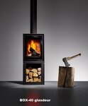 Barbas houtkachel model Box 20-40