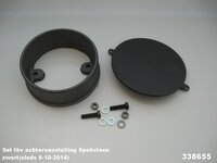 Aansluitmond  338655 150mm voor Barbas houtkachel