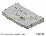 Achterwand 346942 Barbas houtkachel