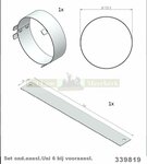 Onderaansluiting 339819 Barbas luchttoevoer