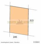Isolatieplaat 319881 zijkant lamellen voor Barbas houtkachel 315x245x8