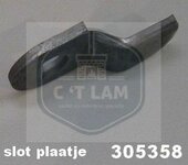 Slotplaatje 305358 Barbas houtkachel